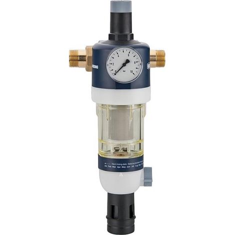 Hauswasserstation Rückspülfilter inkl. Druckminderer und Manometer DN20-DN32 'HWS DN32 1 1/4"' (1/2)