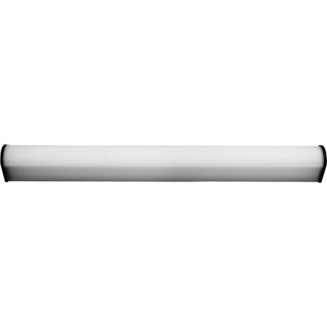 Applique bagno specchio LED 15W 4000K 60cm IP44 nera (1/3)