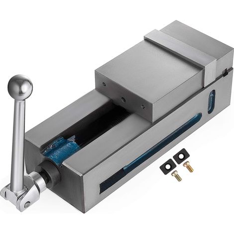 VEVOR Morsa da Tavolo 4 "100mm Morsa di Fresatura Mascella Trapano a Colonna Impermeabile CNC Fresatrice Vice alta precisione CNC Morsa Ben (1/4)