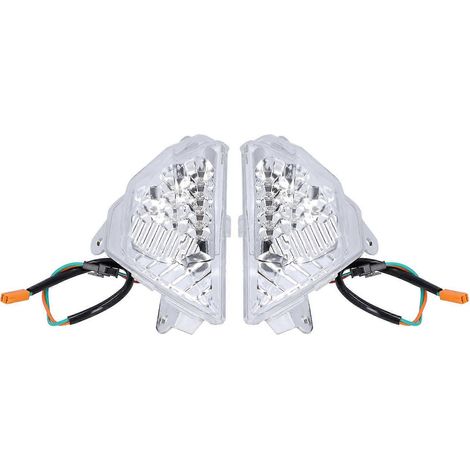 2PCS Feux de Clignotants Avant LED Transparents Gauche Droite pour KAWASAKI NINJA 1000 2017-2021 Remplacement (1/4)