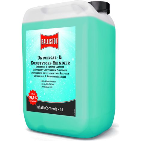 BALLISTOL Universal- und Kunststoff Reiniger, 5 Liter