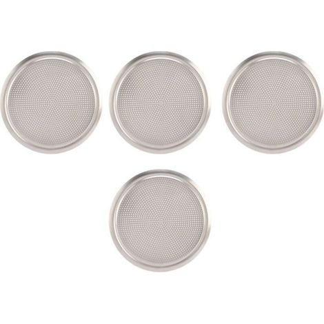 Grille Haut-Parleur - Maille Métallique Galvanisée - Pour Portière Automobile - Ronde - 4 Pièces (1/5)