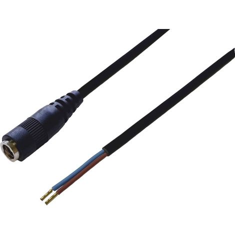 BKL Electronic 075912-750 Connecteur DC raccord DC - Embouts 2.1 mm 0.75 m 1 pc(s) Single C669932