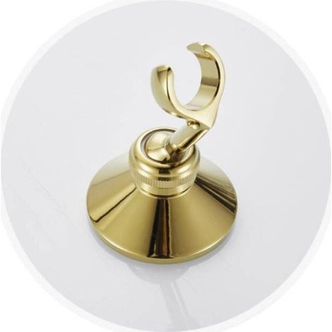 Shower Holder, Shower Head Holder, Shower Set, Bathroom Shower Holder Copper Bracket (Color: Gold) MUMU (1/2)