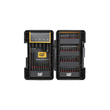 Set da 45 inserti per avvitatore a impulsi 1/4 Caterpillar da01902
