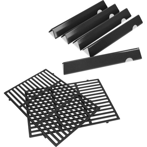 43,4 cm 66032 Flavorizer Bars & 47,6 x 33,7 cm 66095 Grilles en fonte pour Weber Genesis II/LX 300, Genesis II E-310/E-315/E-330/E-335/S-310/S-335 (2017) and Newer), pour Weber 66032/66095