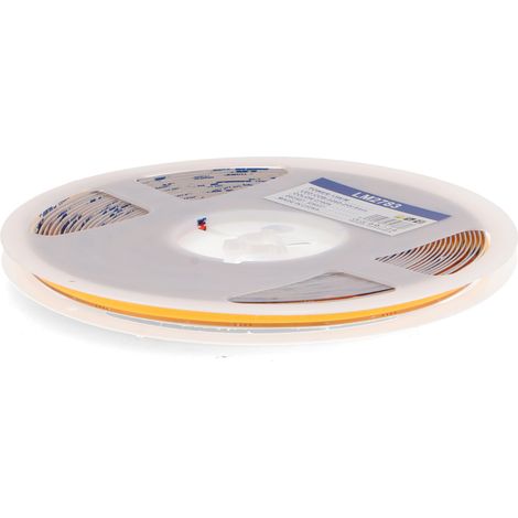 IluminaShop - Tira LED 24V Cob Free Cut Ip20 13W/m  10 Metros IP20  Blanco Calido 2700