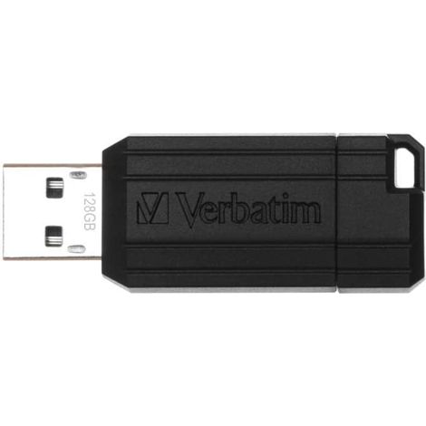 Verbatim PinStripe - Memoria USB da 128 GB - Nero
