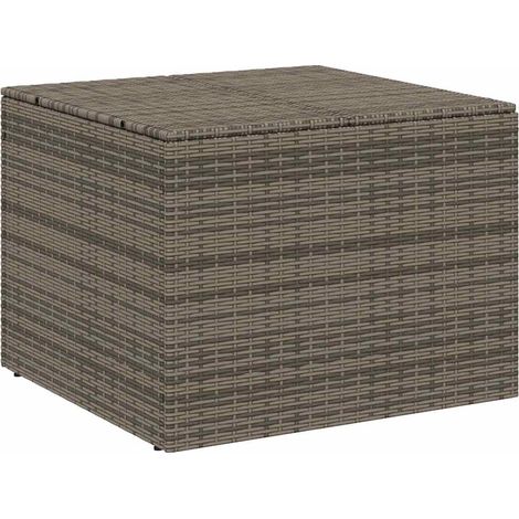 Maison Exclusive - Contenitore da Giardino Grigio 291L in Polyrattan