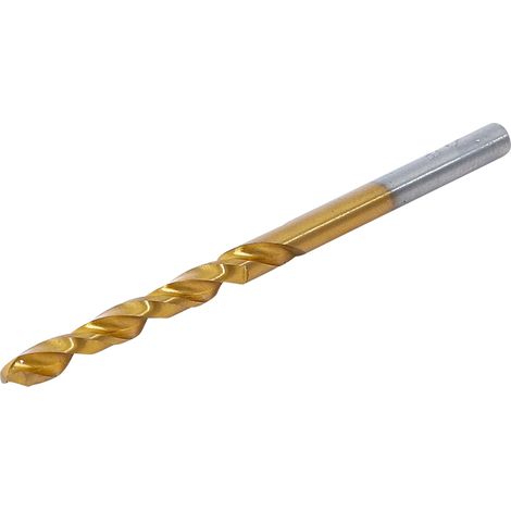 Forets hélicoïdaux HSS-G nitrure de titane 4,0 mm BGS (1/4)