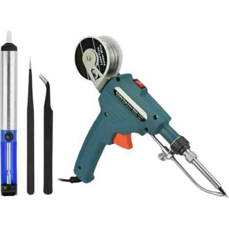Pistolet à Souder - Pointe 900M - Chauffage Rapide - Corps en ABS - Câble Flexible - Interrupteur Intégré - 1 Pièce (1/5)