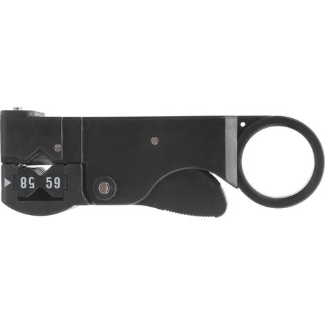 Pince dénuder coaxiale HT312B – Coupe, dénude et sertir – MultiTool – Pour câbles antenne et vidéo