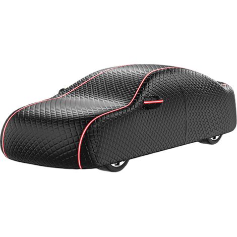 Outdoor Car Cover, Front Car Cover, Custom Protective Tarpaulin with Zipper, 100% Water Resistant