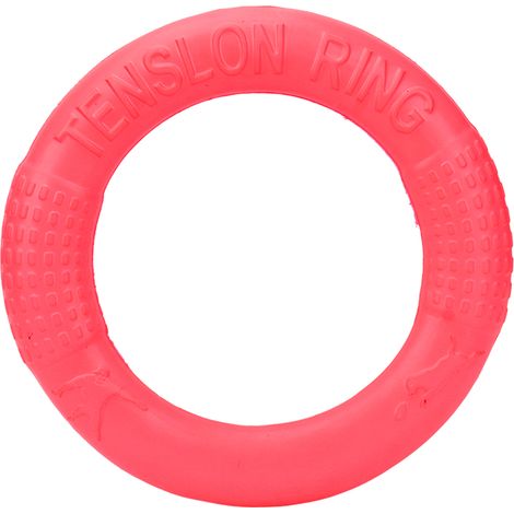 Anneau de traction élastique en EVA pour petits chiens, idéal pour l'entraînement au saut et à la course, notamment pour les chiots (rouge).