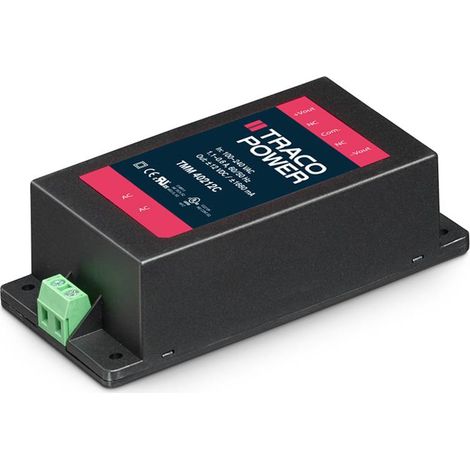 TracoPower TMM 40124C Alimentation CA/CC pour circuits imprimés 24 V/DC 1.7 A 40 W