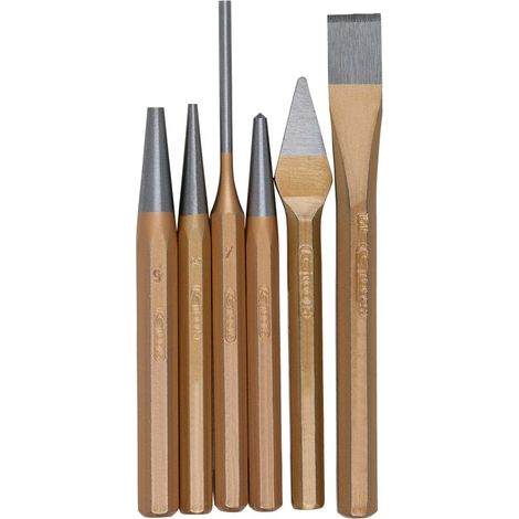 Serie di utensili combinati, 6 pz in borsa di plastica