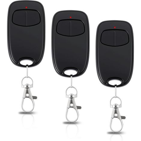 Télécommande pour AAM0128, Lot de 3 Alarme 433,92MHz 2 Canaux (1/5)