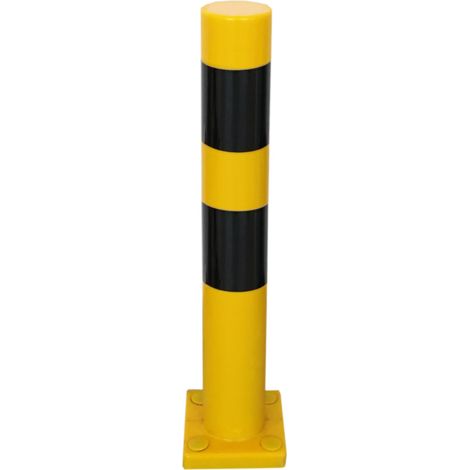 Poteau en Polyuréthane Noir/Jaune ( Prix pour 1 )