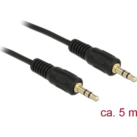 CABLE DE JACK ESTEREO 3,5 MM M-MACHO DE 3,5 - 5.0 M (A-70/5