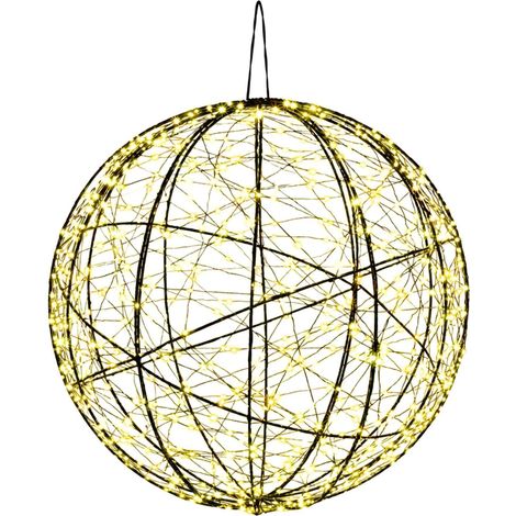 Christmas Finial Light 750 LEDs Warm White Ø 50 x 52 cm vidaXL (1/5)