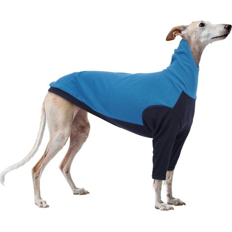 Manteau Chien Lévrier Polaire Pull Chaud Haute Élasticité Veste d'hiver Ajustable Ajustement Confortable Style Sportif (1/5)
