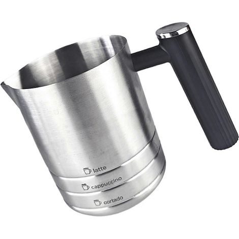Agitateur pour mousseur à lait en acier inoxydable, pièces détachables, accessoires pour café, pièces de rechange pour mousseur à lait, compatible lave-vaisselle, compatible avec les climatiseurs à mo