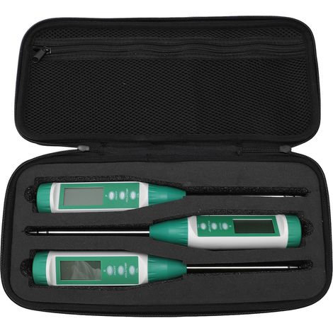 Kit de testeur de sol NPK, analyseur précis d'azote, de phosphore, de Potassium, d'engrais et de nutriments, pour la plantation en serre