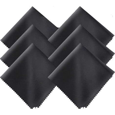 BRAVIX 100 Mikrofasertücher zur Brillenreinigung, Mikrofaser-Brillenreiniger, Schmuckreinigungstücher für Silber (1/5)