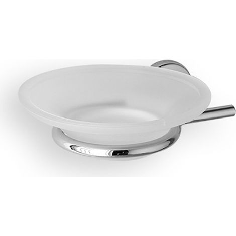 Porta sapone bagno linea dance in ottone cromato - accessori bagno