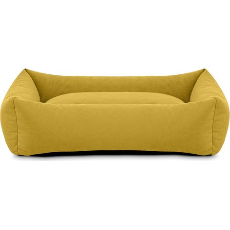 KONSIMO Haustierbett CANINI Hundebett rund für Hunde & Katzen, 60x70cm (1/5)