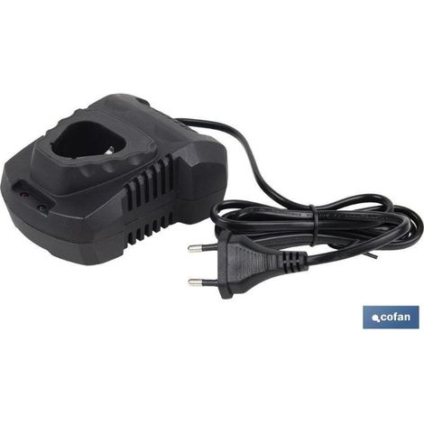 COFAN cargador de baterías 12 v - 2,4 a , Cargador de batería de 12V y DC 2,4 amperios diseñado específicamente para ser compatible con la batería 50003246 y perfectamente adecuado