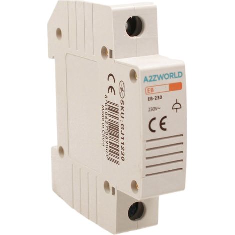 Suoneria Campanello Modulare 1M AC 230V IP20 IEC61558 EB (1/3)