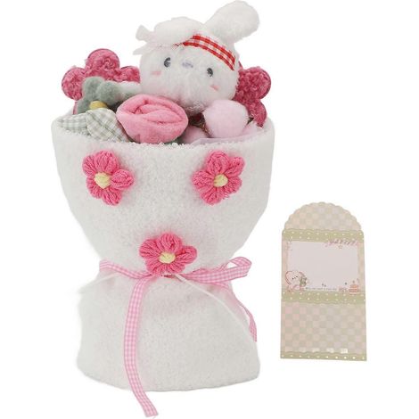 Plüschtierstrauß, niedliche Hasenfigur, Stofftier, Geburtstags-, Valentinstags- oder Hochzeitsgeschenk für Mama/Ehefrau (1/4)