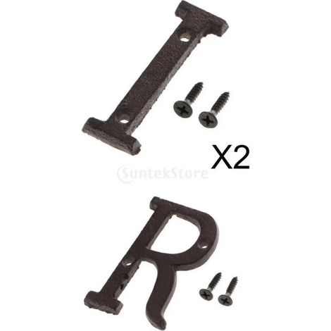 Lot de 3 autocollants créatifs pour plaque de porte (1/5)
