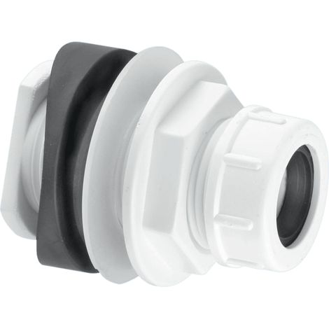 McAlpine BOSSCONN-22MM Grey Mechanical Soil Pipe Boss Connector (1/5)