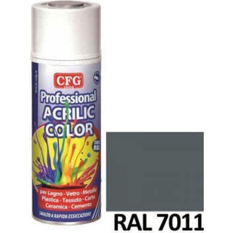 Émail acrylique en spray sp7011 couleur gris fer