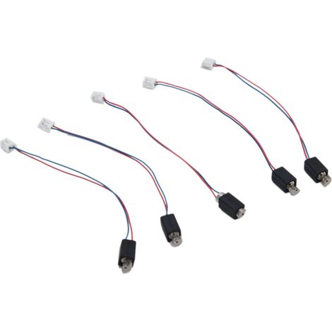 Moteur vibrant cylindrique 3V pour mobiles, stable et silencieux, avec câble colonnaire pour applications électroniques. (1/5)