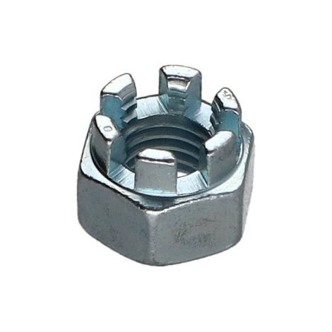 Ecrou à CRENEAUX HK M39 DEGAGE Bichromaté