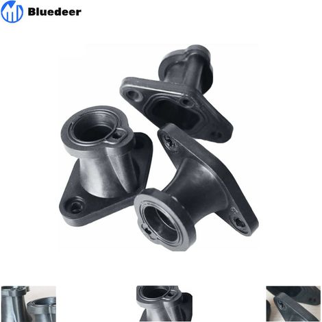 3PCS pièces 2500 embase de collecteur d'admission de tronçonneuse pour tronçonneuses Chinoises 25CC Zenoah Komats (1/4)