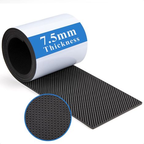 Mousse Protection Garage 7.5mm Antichoc Murale Autocollante, Noir (1/5)