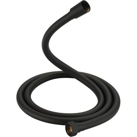Flexibler Duschkopf, Duschschlauch, verdrehsicher, 1,8 m, schwarz (1/4)