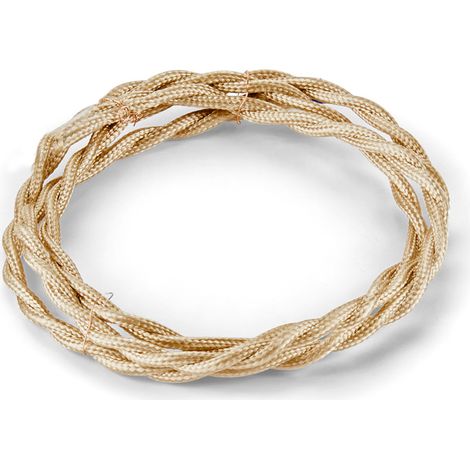 Cavo Tessuto Intrecciato Ottone 10M