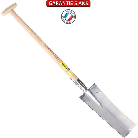 OUTILS PERRIN Louchet terrassier à bague 36 manche en T (1/2)