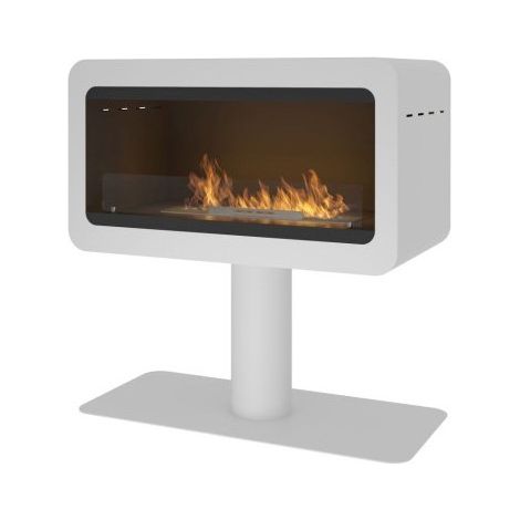 INECCO - Biocamino Da Pavimento Freestanding, bianco (1/5)