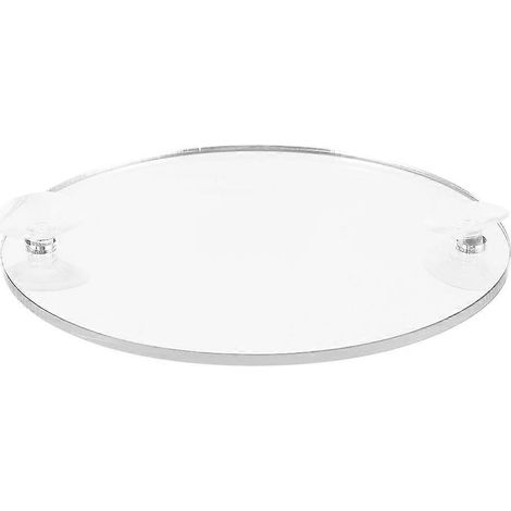 Miroir extérieur pour aquarium, miroir en acrylique avec mouvement des poissons, ventouse pour aquarium, miroir pratique, miroir compact, accessoires pour aquarium et poissons betta (1/5)