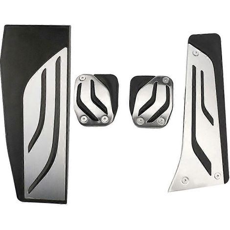 Pédales de voiture pour BMW Série 1, 2, 3 et 4 E90 E91 F20 F21 F30 F32 F33 F34 F35 F36 F80 F82 F83 - Pédales de frein et d'accélérateur antidérapantes en caoutchouc