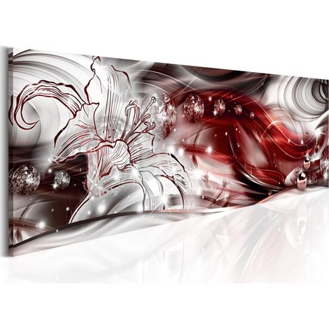 Quadro - Crimson Melody - 150x50 (1/4)