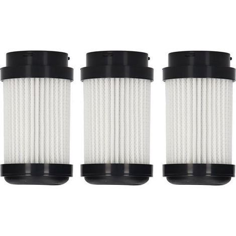 3pcs Filtre arrière pour aspirateur - Lavable Haute efficacité de nettoyage - Pour PURE ONE X - ABS (1/5)