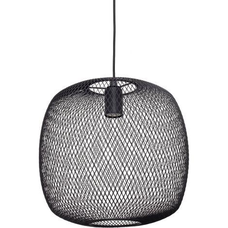 Lampe pendante Lumiere Noir 1xe27 Regx35x35 de FABRILAMP. (1/3)