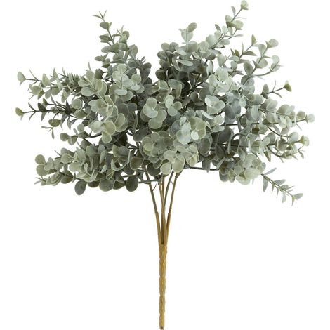 Branche d'eucalyptus artificiel JAMES, 30 cm